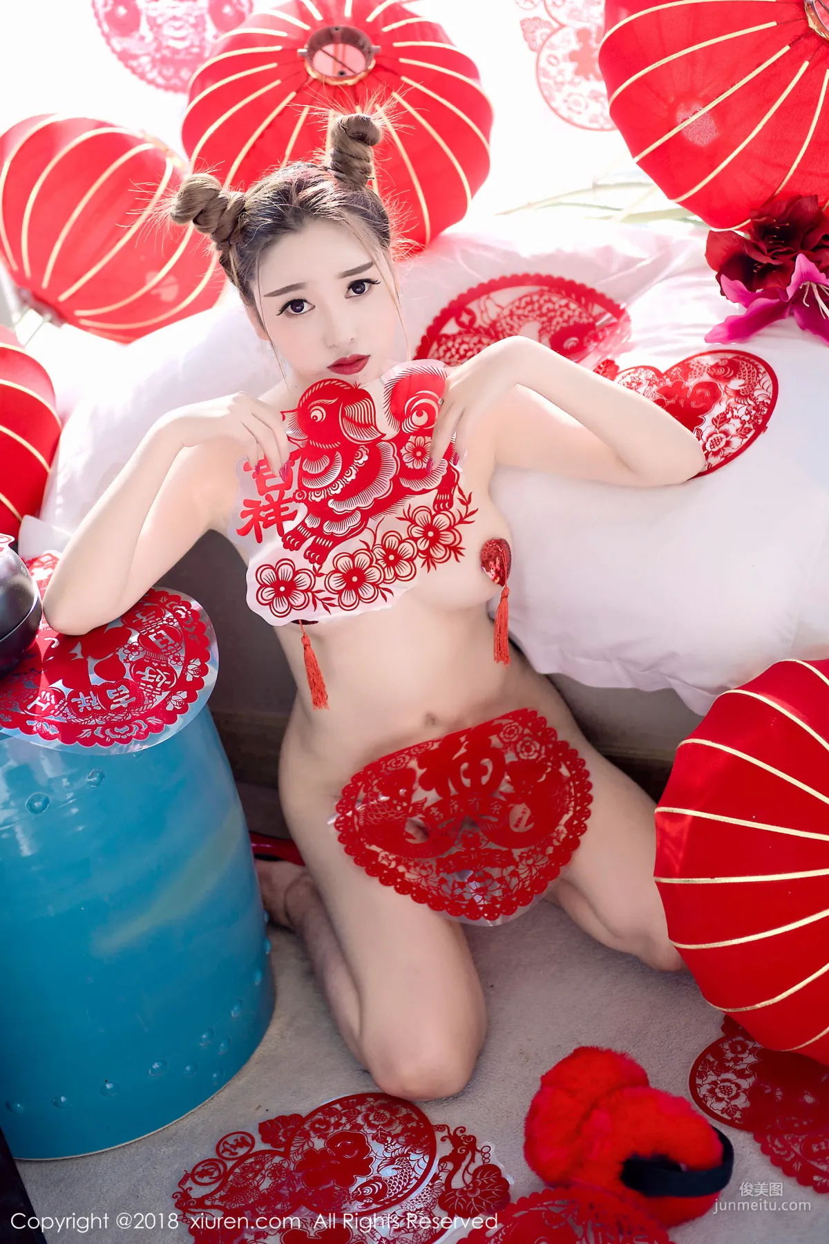 E-Cup Beauty @Li Zixi, New Spring Special Issue [XiuRen] No.912 Photo Set photo 21
