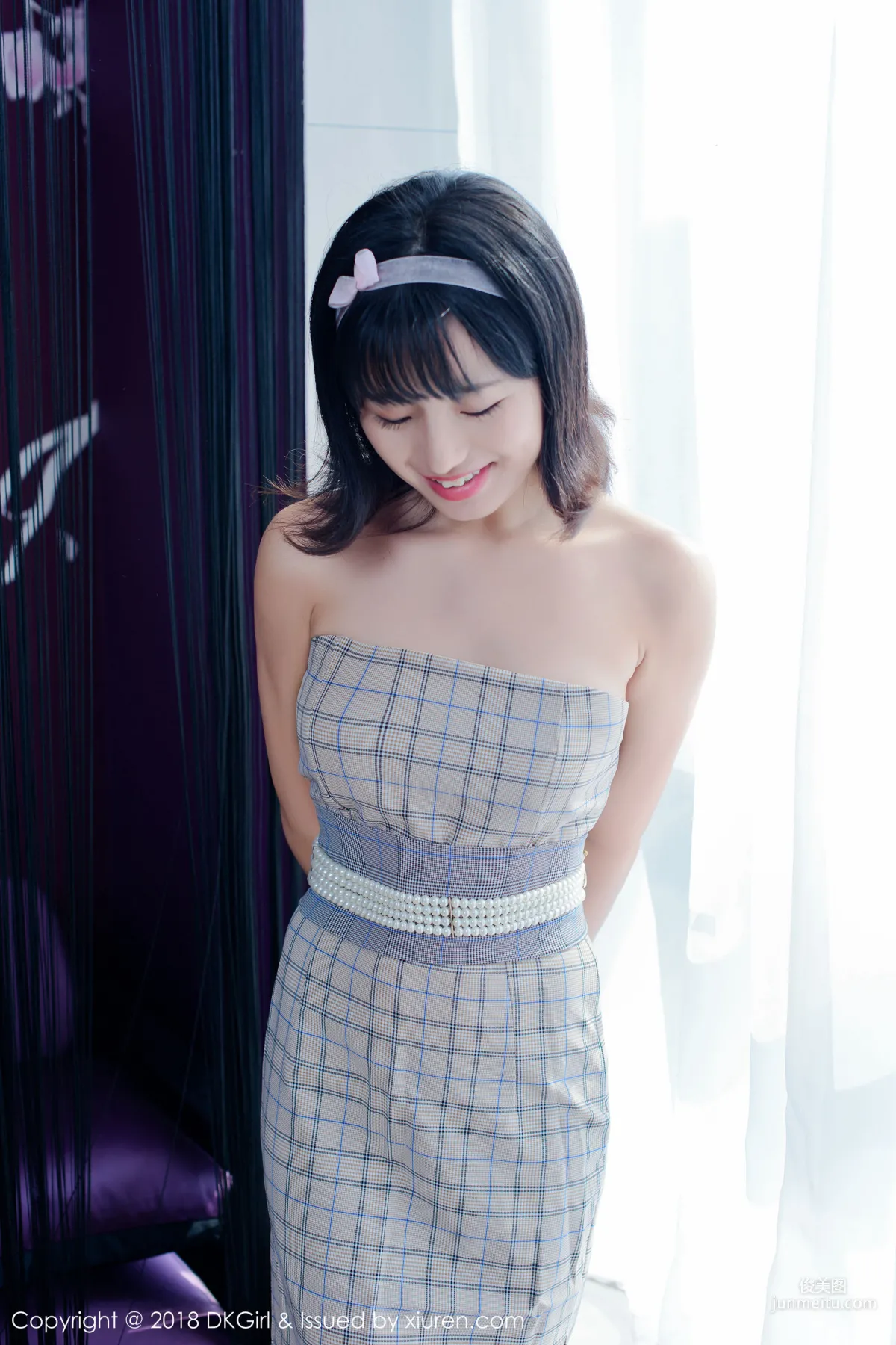 Cangjing Youxiang Pure and Sweet Straw Hat Girl [DKGirl] Vol.055 Photo Set photo 48
