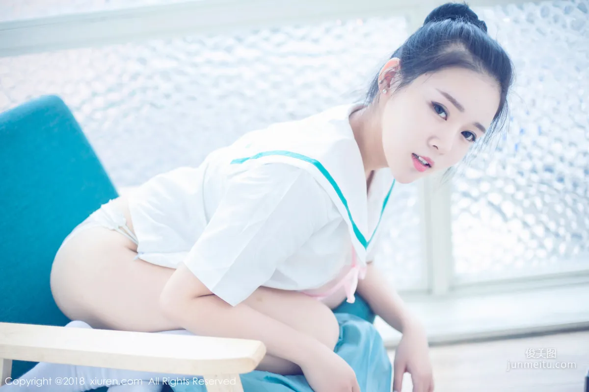 Hong Qiqiu Baby Face and Big Bust Innocent Little Girl [XiuRen] No.932 Photo Set photo 30