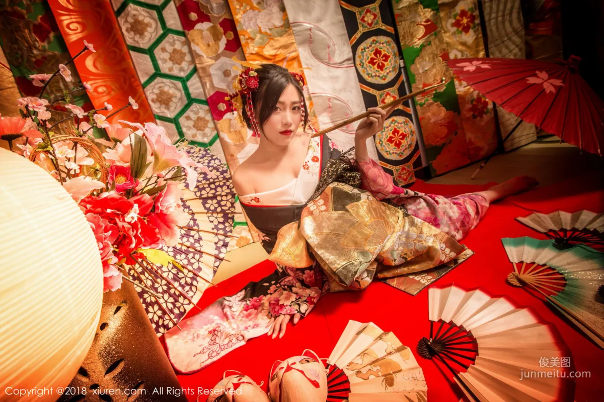 許諾Sabrina《花魁》 [秀人XiuRen] No.930 寫真集 34