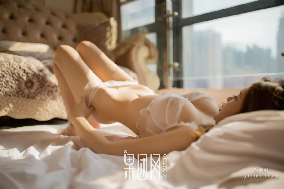 Lovesick Girl! Fuzzy Lingerie, Soft Breasts and Curves Fresh and Tempting! [Girlt] Xiongchuan Jixin No.006 Photo Set photo 49