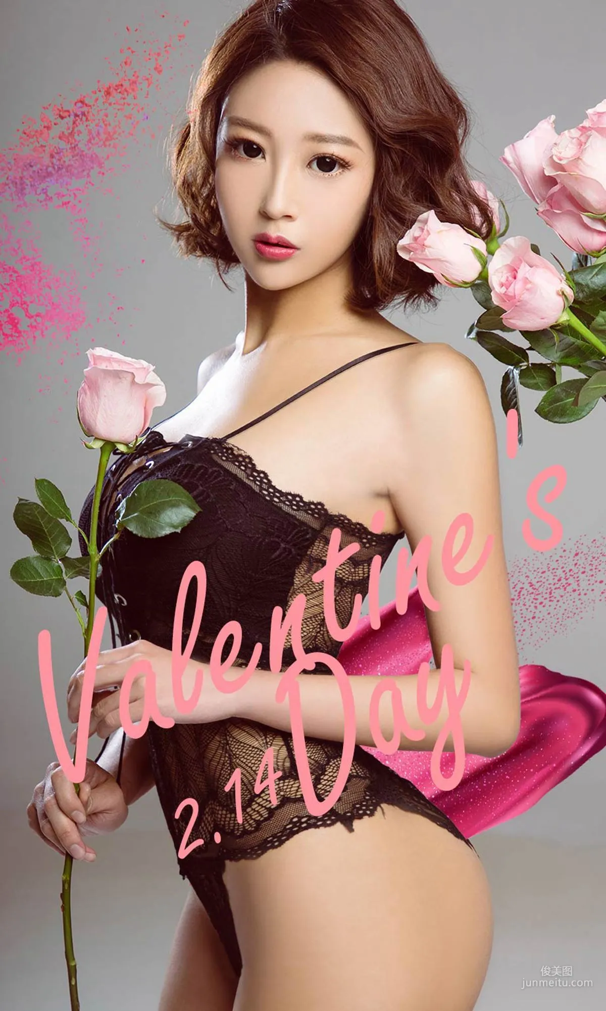 Lizi Riz, Pure Valentine's Day [Ugirls App] No.1001 Photo Set photo 1