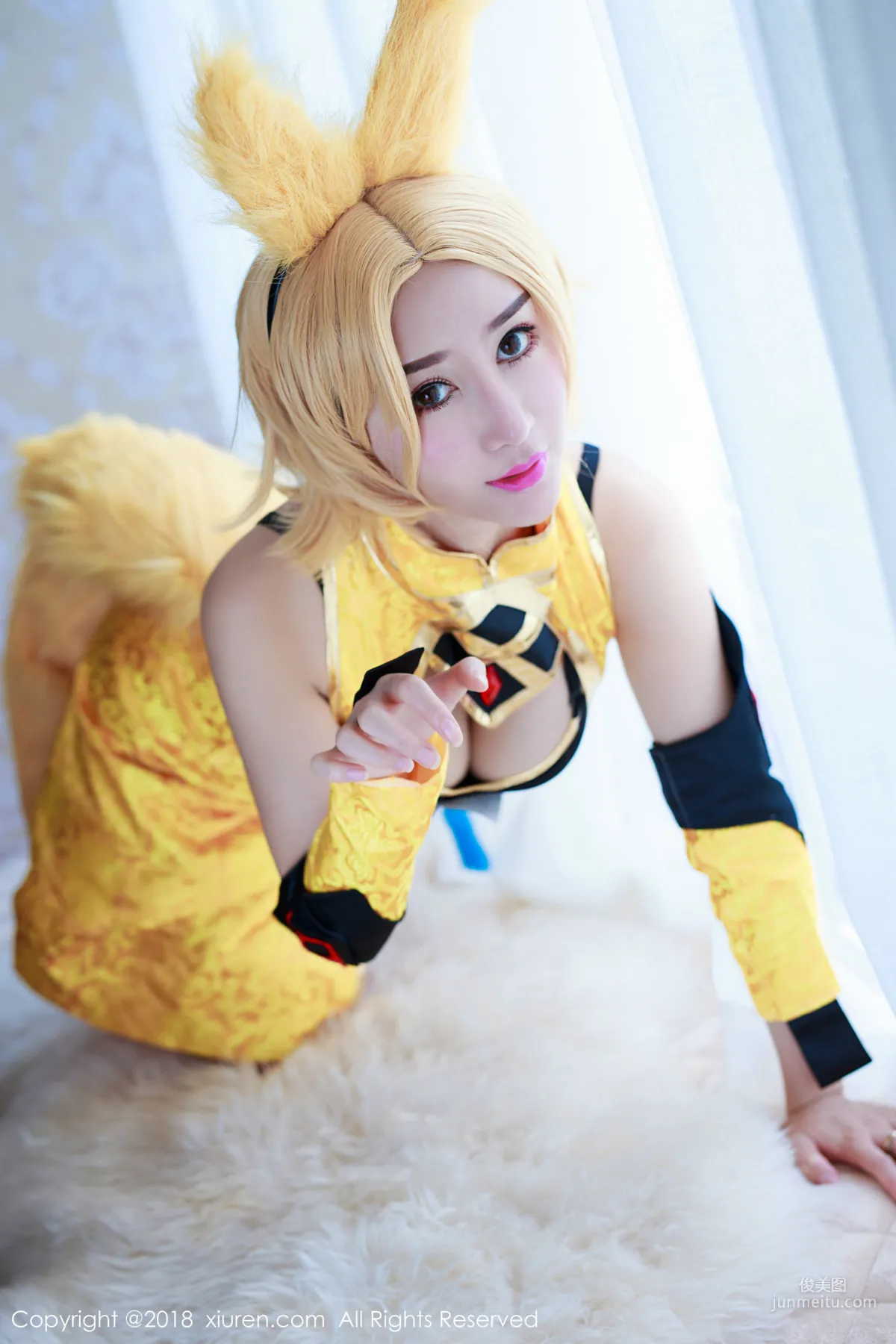 Zou Jingjing Queen 'Honor of Kings Daji COS' [XiuRen] No.937 Photo Set photo 10