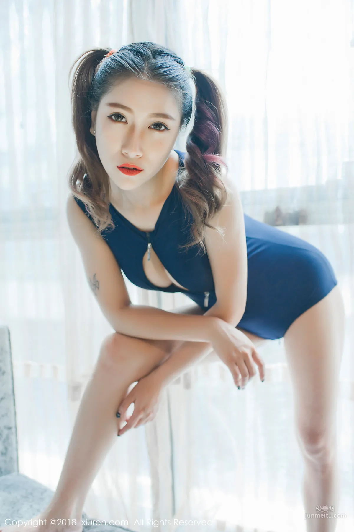 Du Huahua, Open-Chest Bikini + One-Piece Swimsuit [XiuRen] No.902 Photo Set photo 47