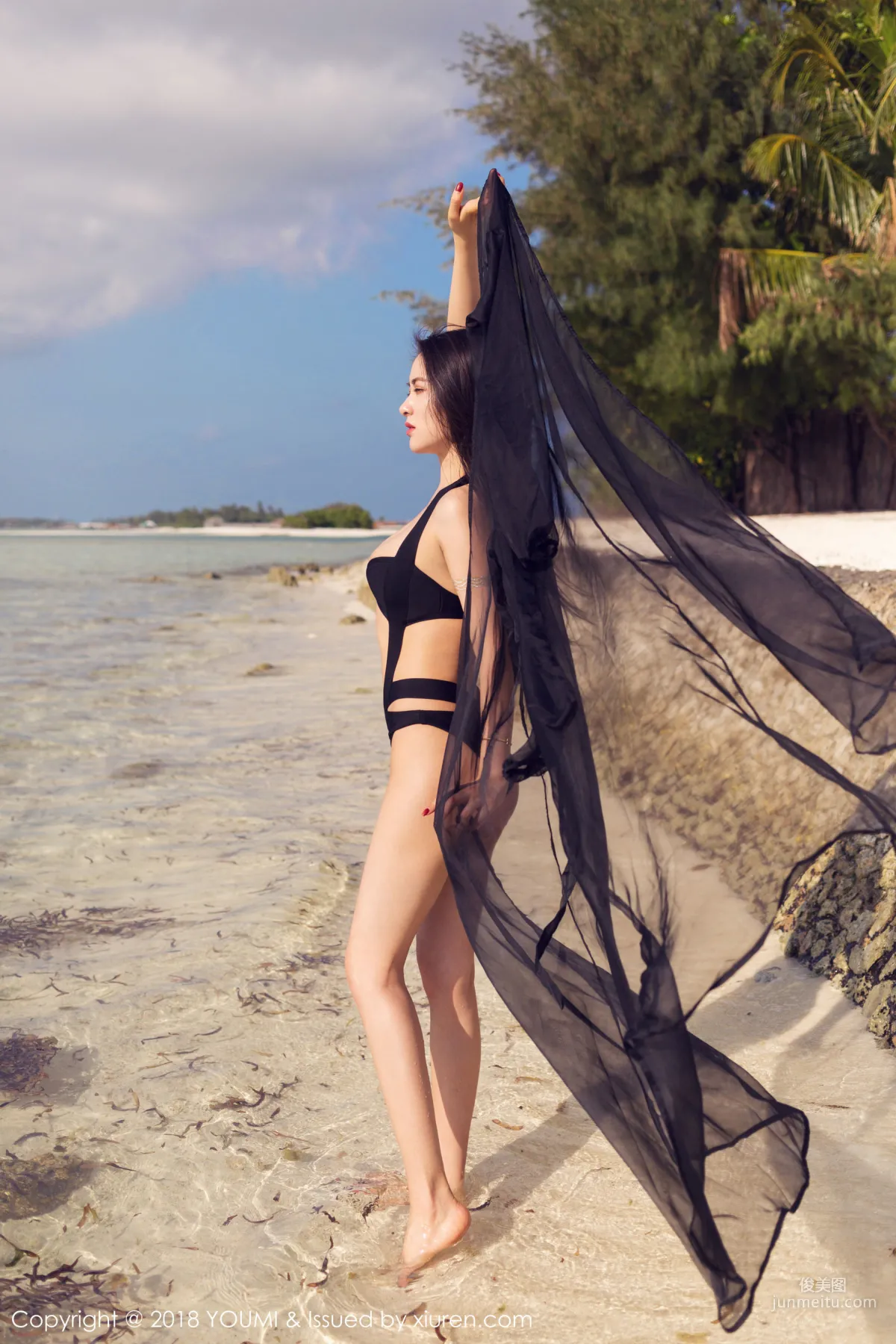 Goddess Mu Feifei Maldives Travel Shoot Third Set [YouMi] Vol.110 Photo Set photo 41