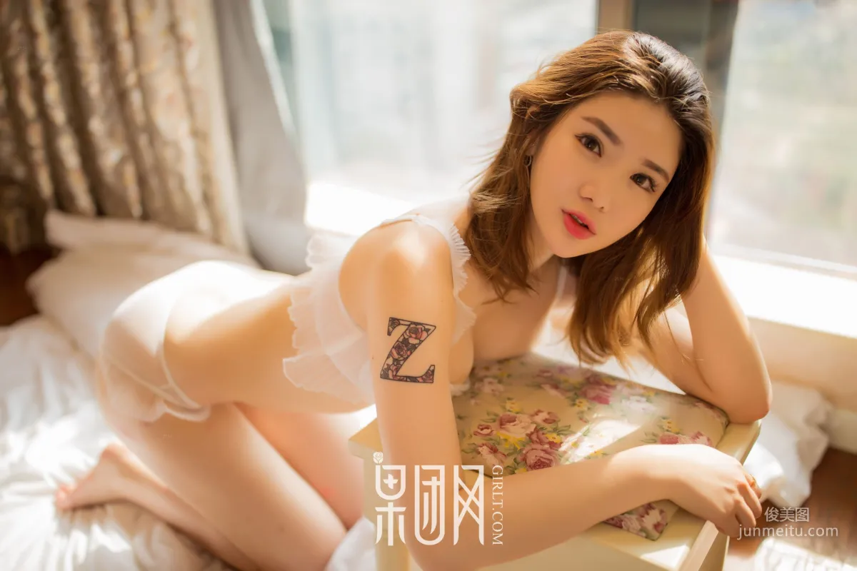 Lovesick Girl! Fuzzy Lingerie, Soft Breasts and Curves Fresh and Tempting! [Girlt] Xiongchuan Jixin No.006 Photo Set photo 28