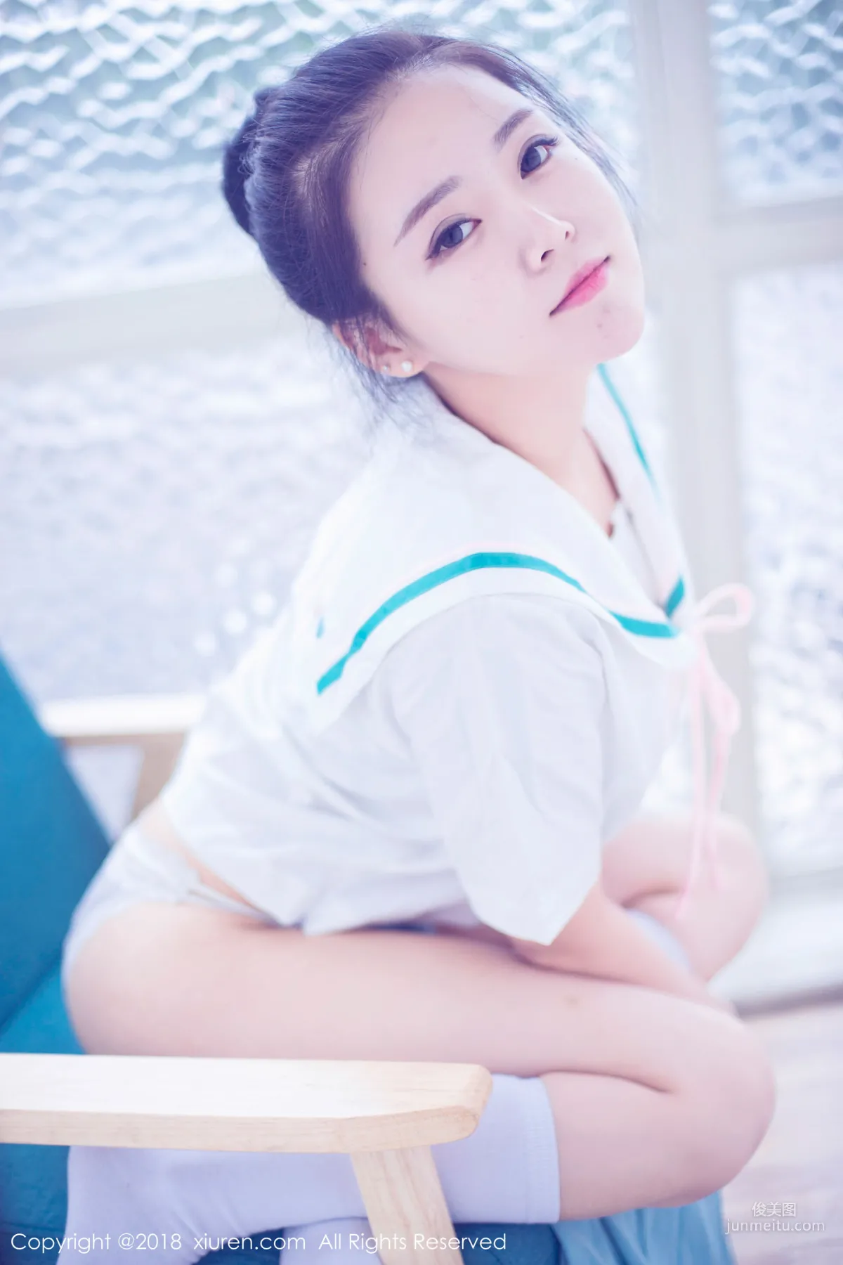 Hong Qiqiu Baby Face and Big Bust Innocent Little Girl [XiuRen] No.932 Photo Set photo 26