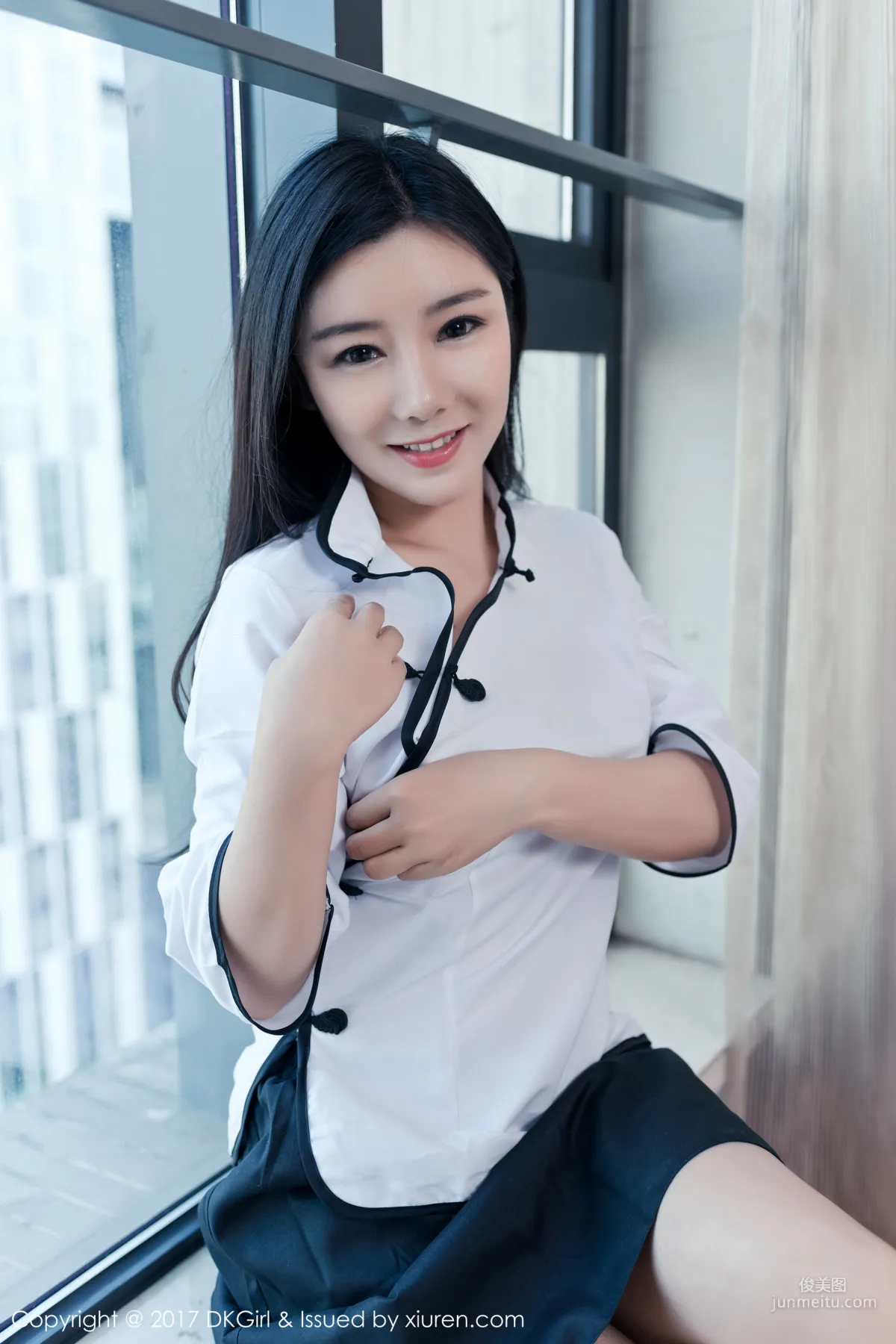 Yuan Meiren, Sweet Beauty, Big Bust and Curves, Vacuum Presentation of Republican Style [DKGirl] Vol.052 Photo Set photo 7