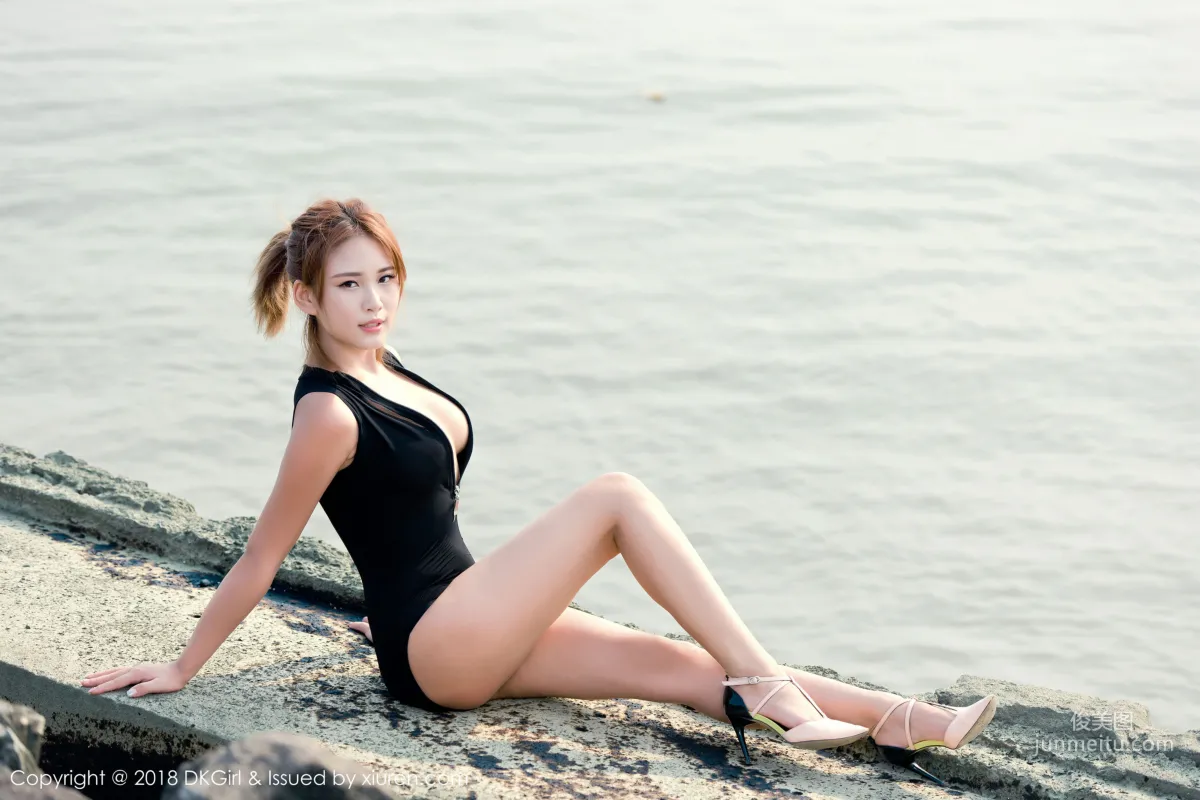 Meng Baoer BoA, Island Outdoor Exposure [DKGirl] Vol.054 Photo Set photo 25