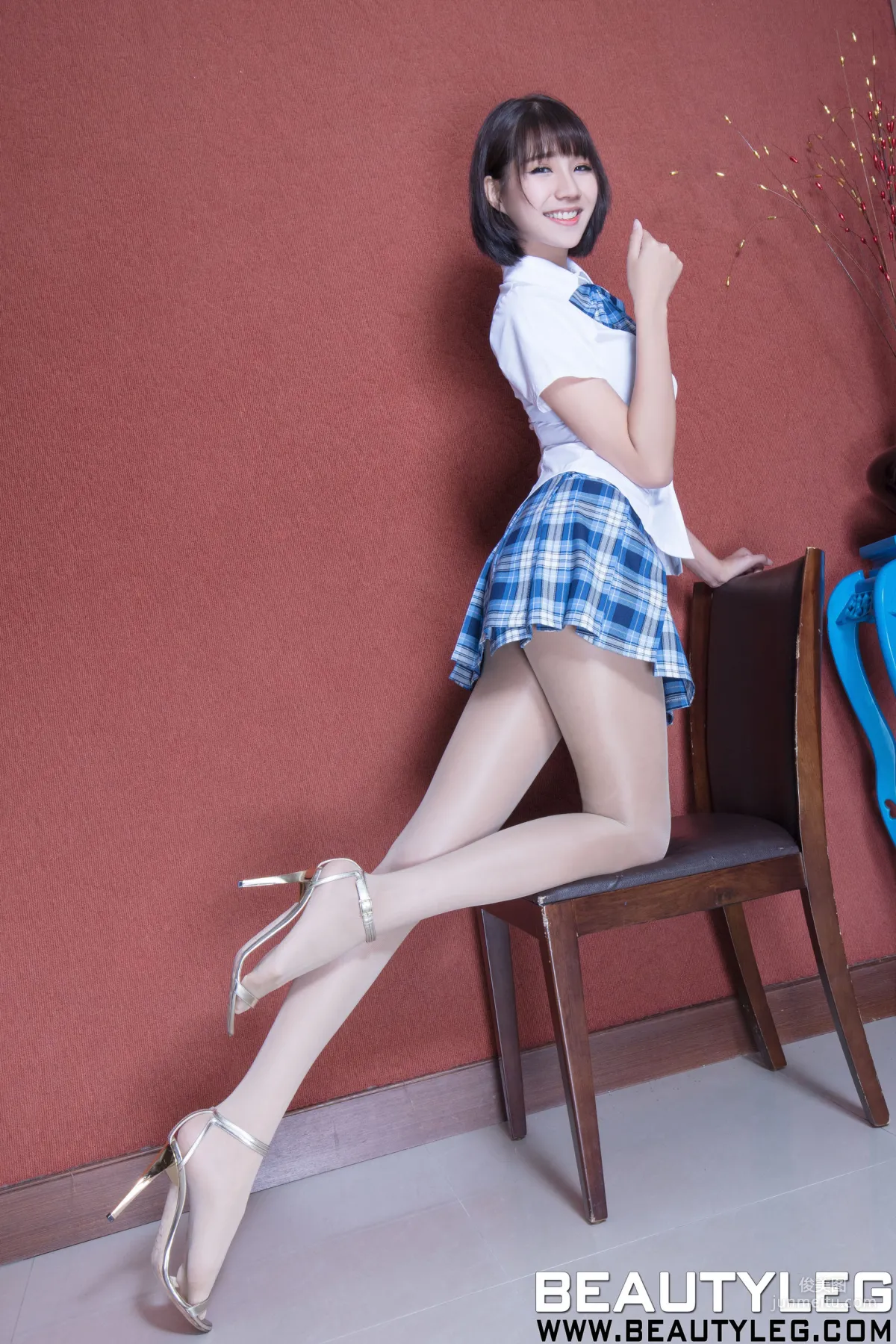 Lin Qianru Anita, Nude Stockings Mini Skirt Beautiful Legs and Bodycon Skirt [Beautyleg] No.1579 Photo Set photo 29