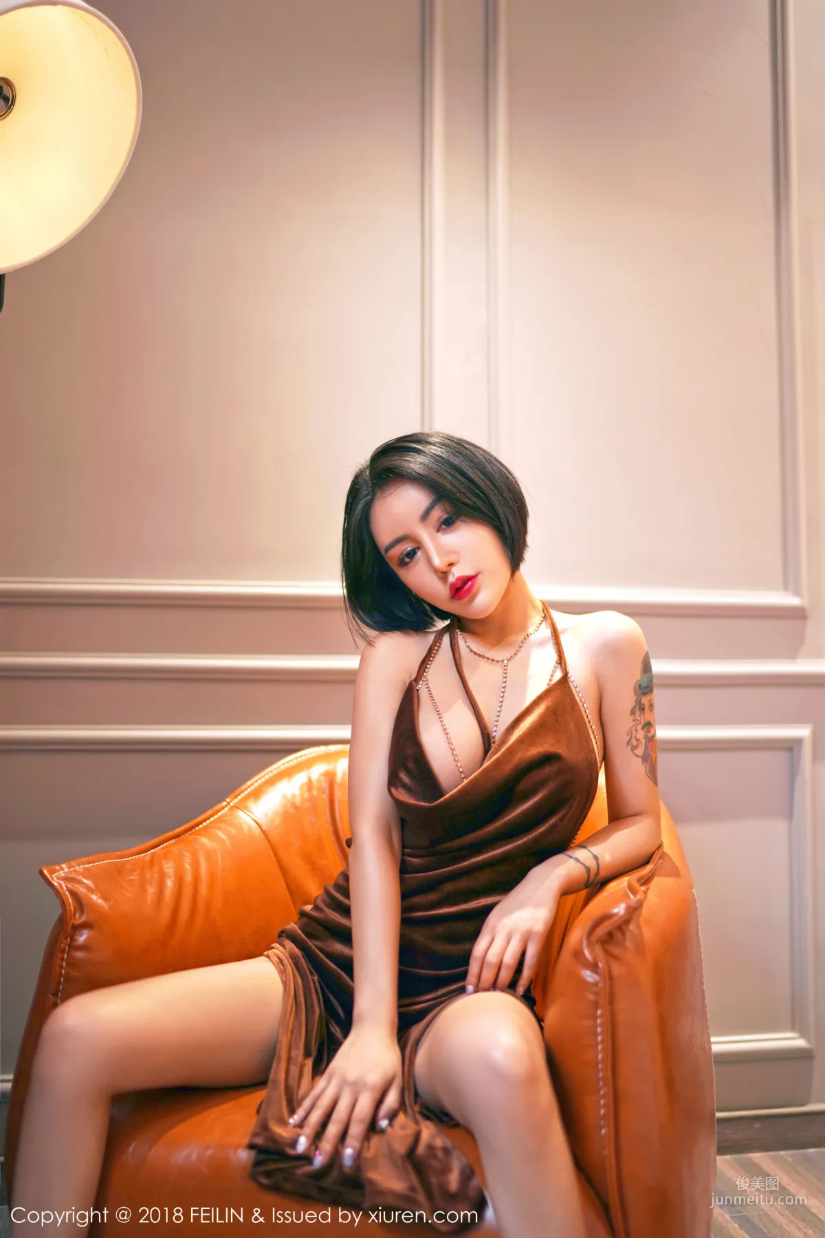 Lu Ziqi《Charming Private Shoot》 [FeiLin] VOL.123 Photo Set photo 8