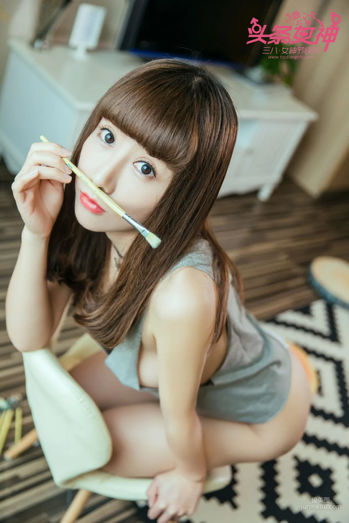 夏笑笑《女神降临》 [头条女神Toutiaogirls] 写真集8