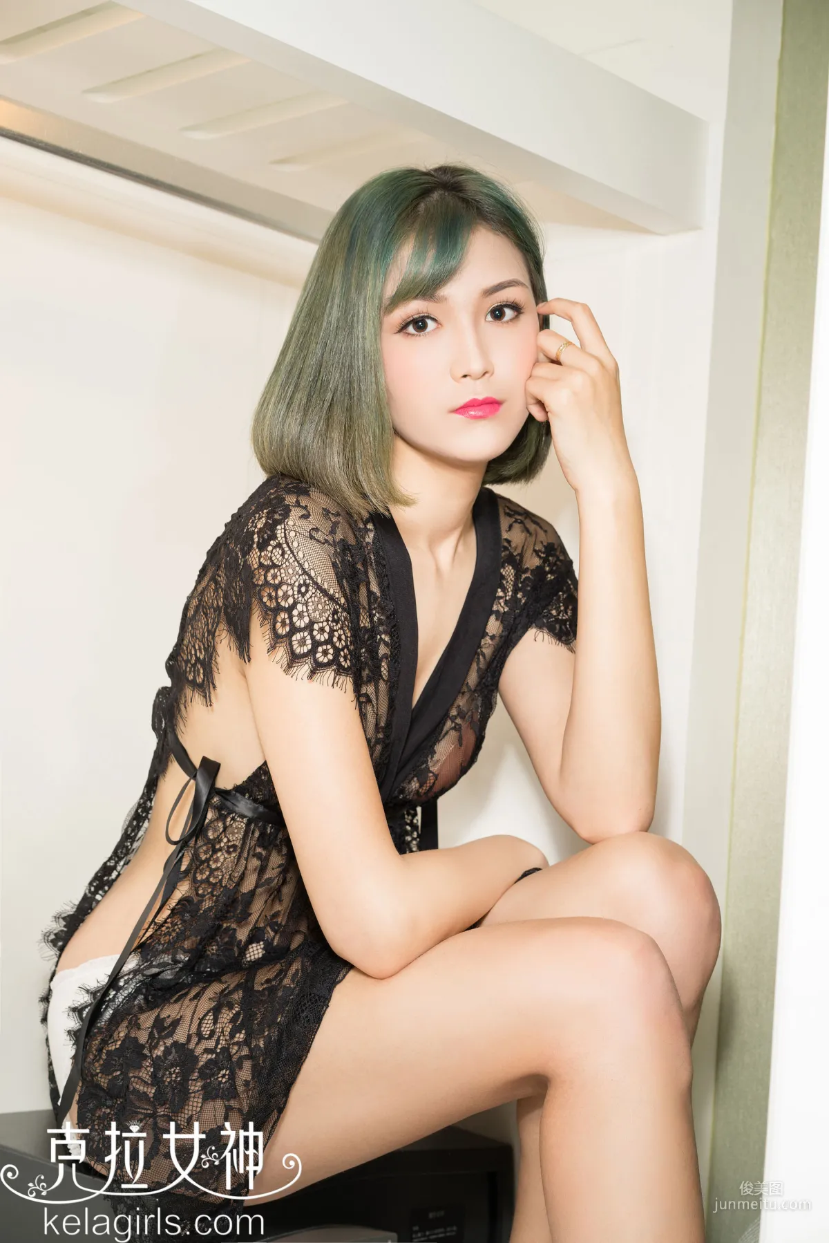 朵哈《顾盼流连》 [克拉女神Kelagirls] 写真集15