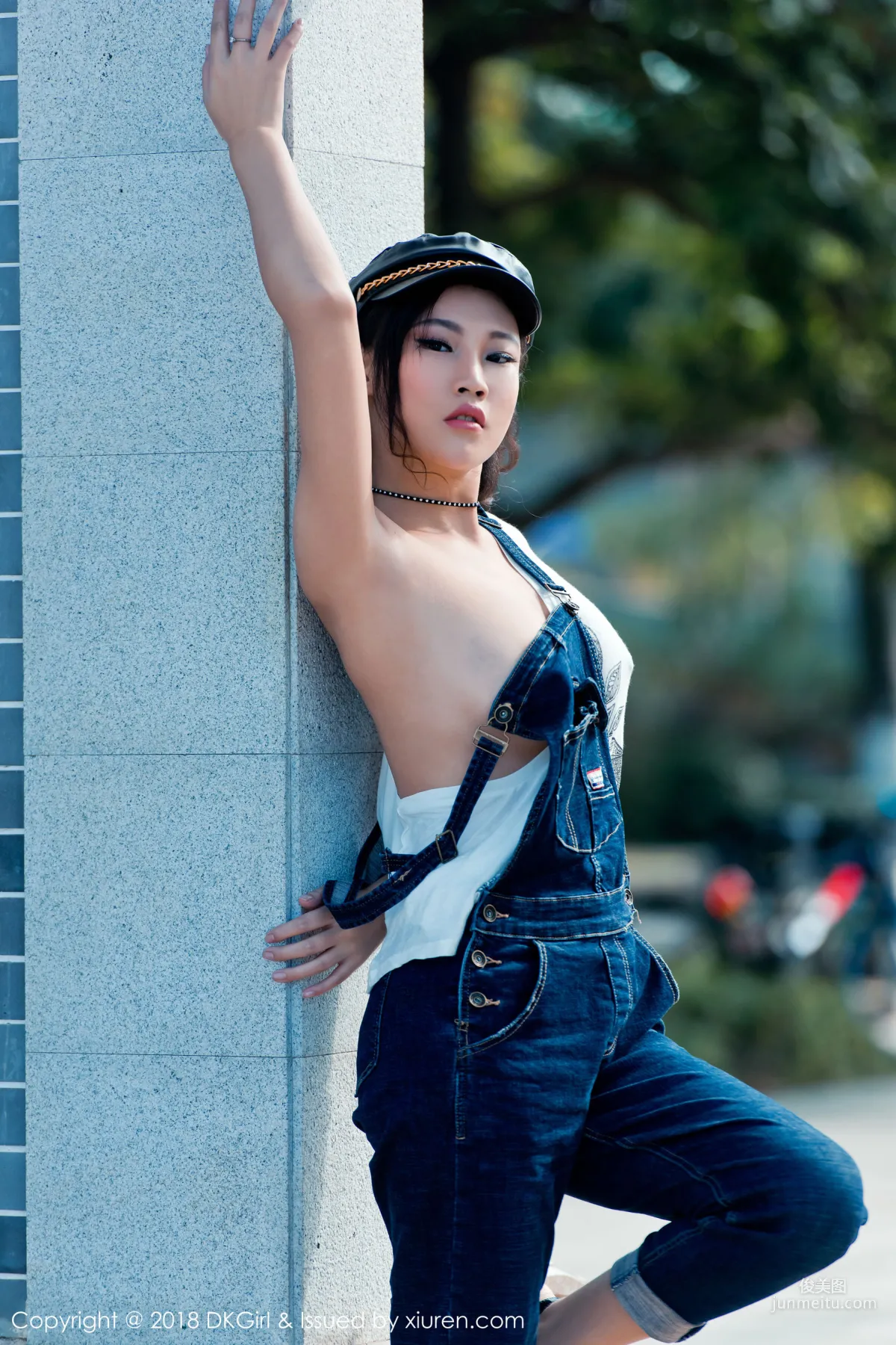 Meng Qian Beautiful Legs and Breasts Wonderful Temptation [DKGirl] Vol.057 Photo Set photo 2