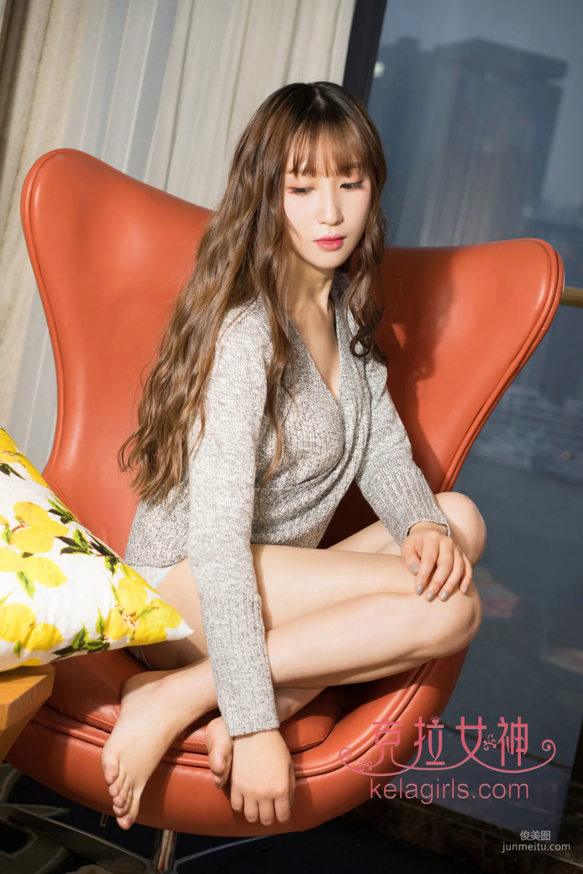 丹丹《蝉露秋枝》 [克拉女神Kelagirls] 写真集14
