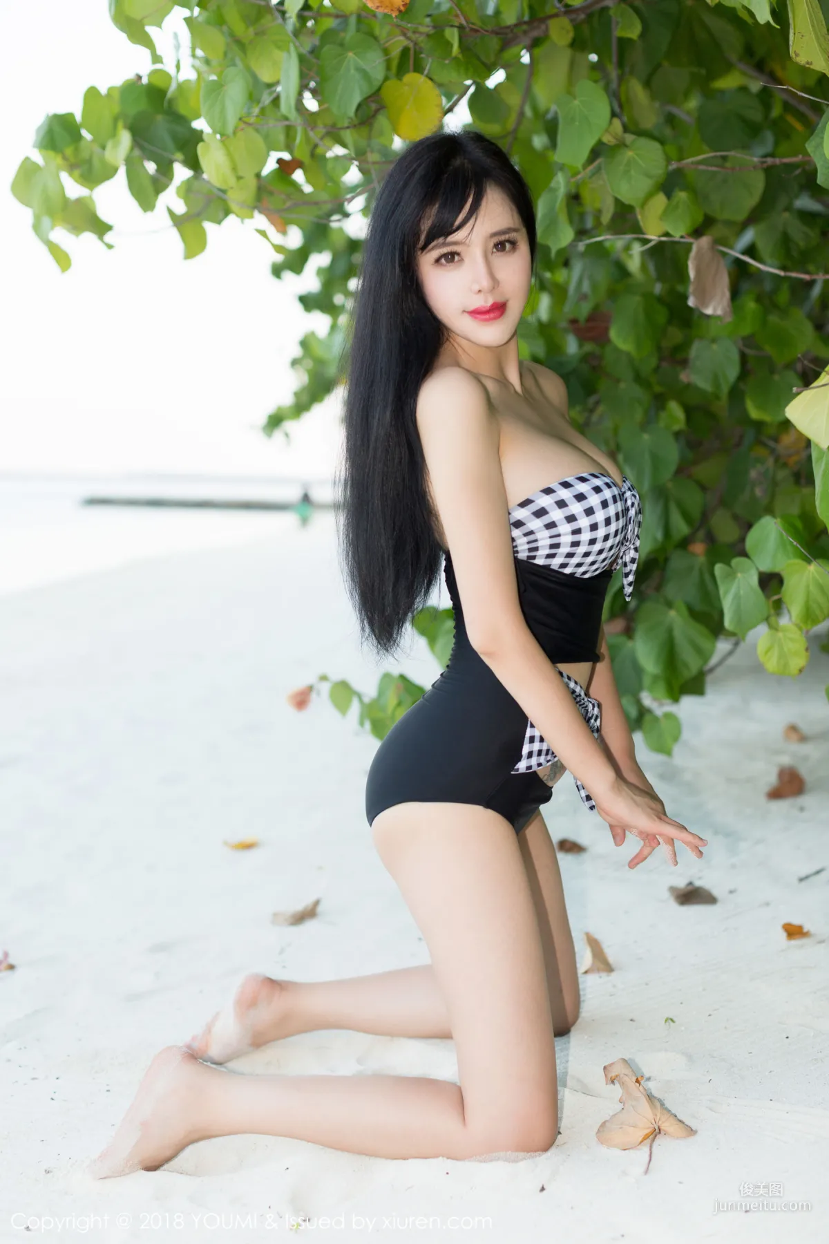Liu Yuer, Hot Sheer Black Stockings Temptation [YouMi] Vol.117 Photo Set photo 23