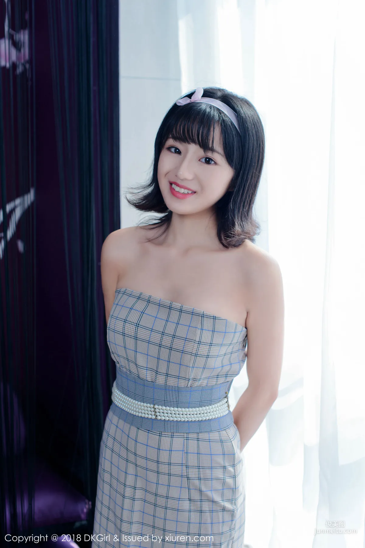 Cangjing Youxiang Pure and Sweet Straw Hat Girl [DKGirl] Vol.055 Photo Set photo 49