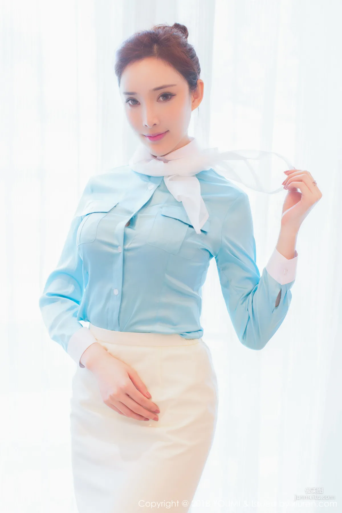 土肥圓矮挫窮《空姐服務》 [尤蜜荟YouMi] Vol.112 寫真集 25