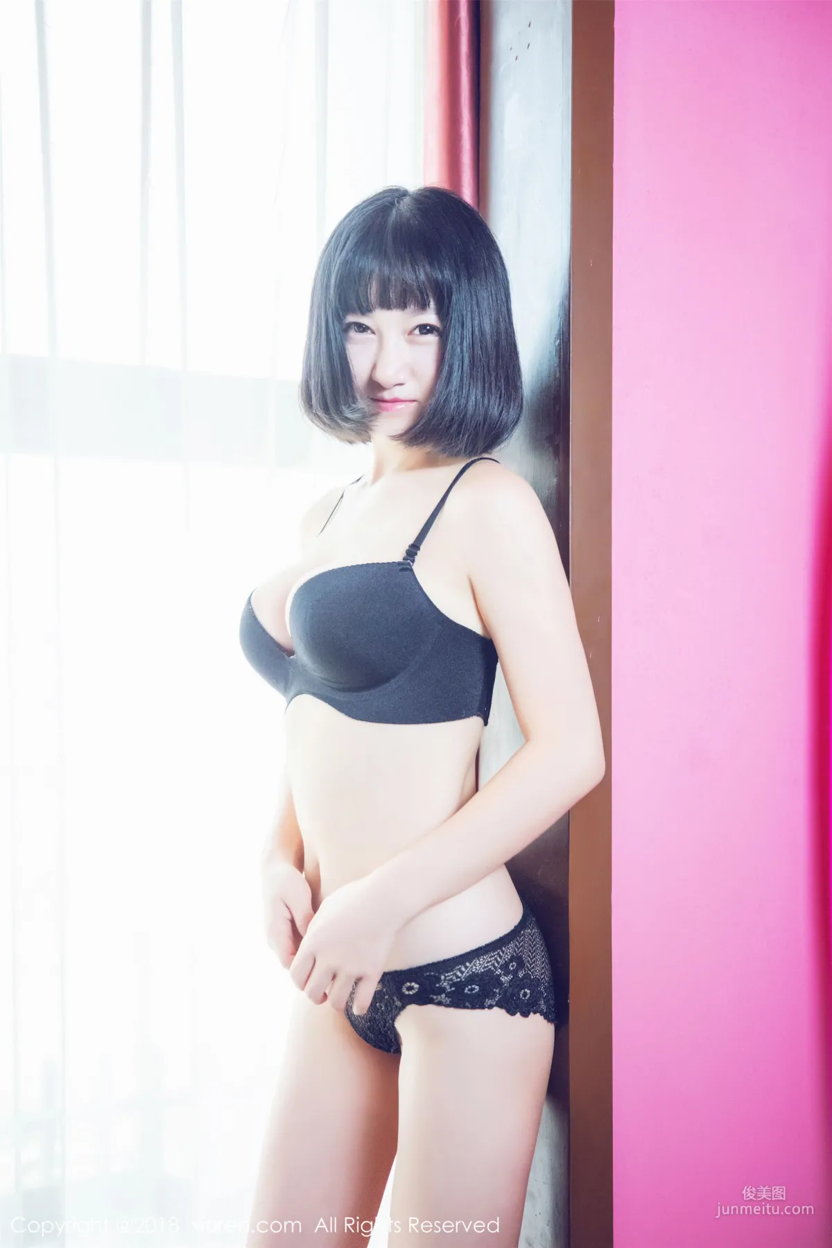Xiao Tange 'See-Through Lace Lingerie + Maid Outfit + Seductive Secretary OL' [XiuRen] No.933 Photo Set photo 53