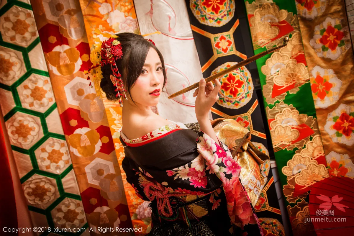 許諾Sabrina《花魁》 [秀人XiuRen] No.930 寫真集 15