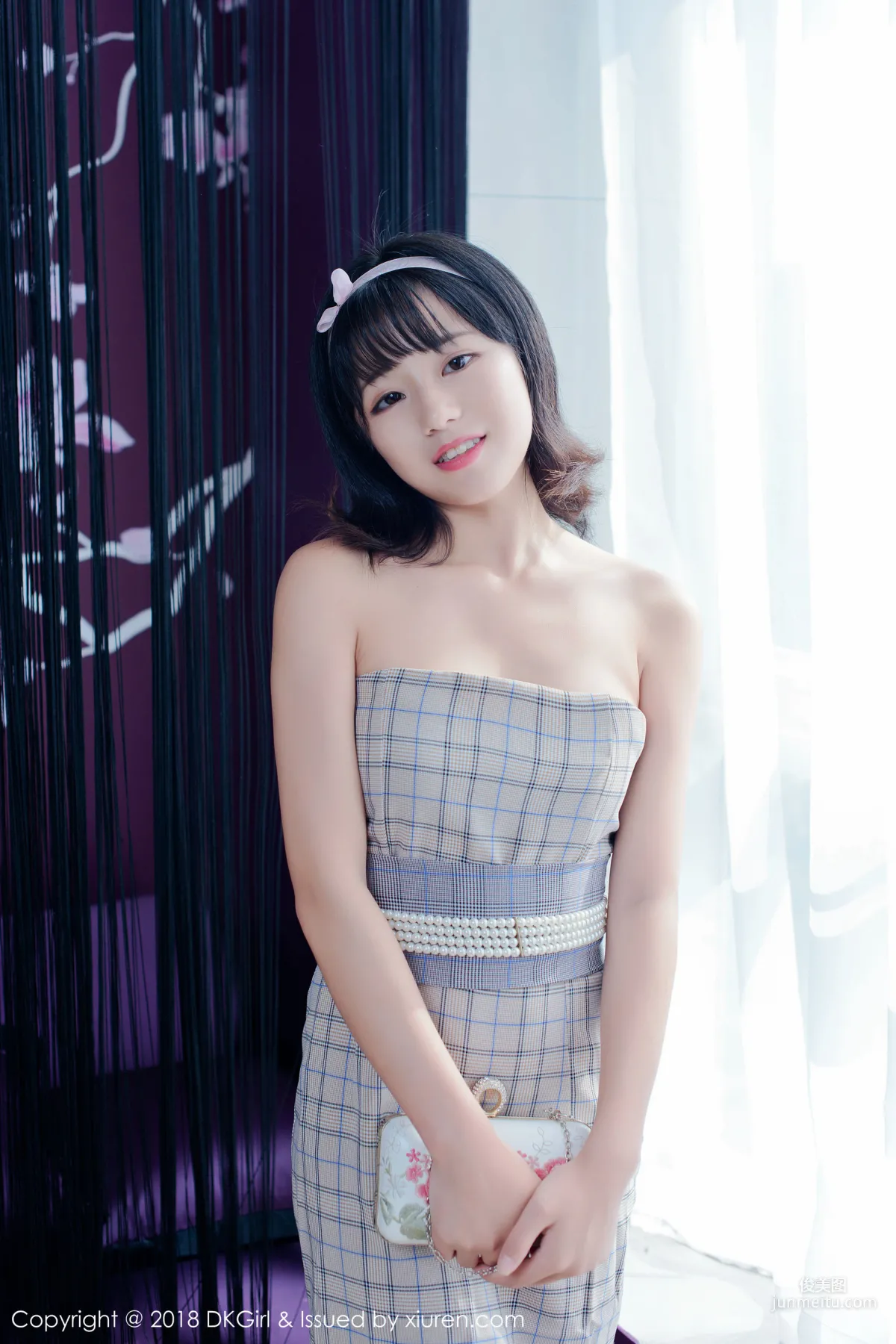 Cangjing Youxiang Pure and Sweet Straw Hat Girl [DKGirl] Vol.055 Photo Set photo 50