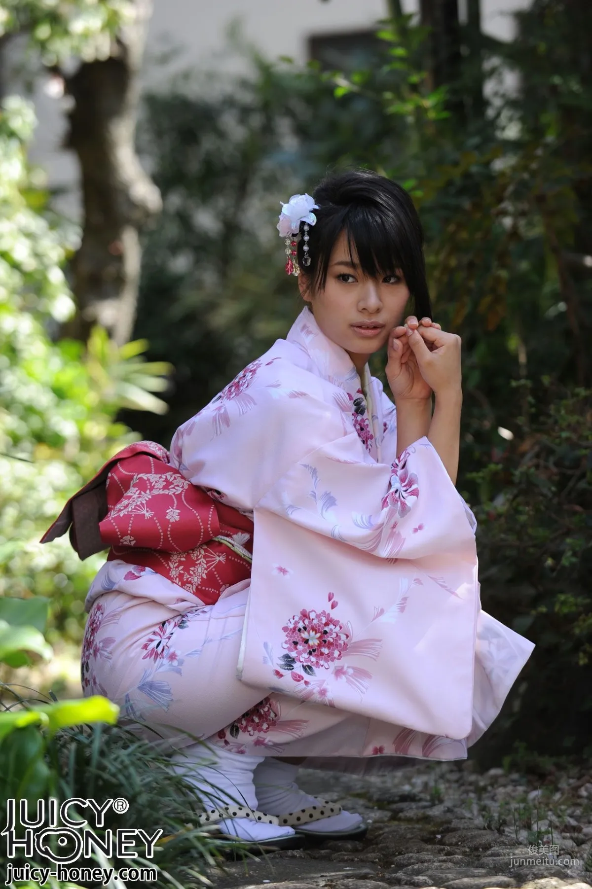 [X-City] KIMONO Japanese Style 025 Hana Haruna Photo Set photo 9