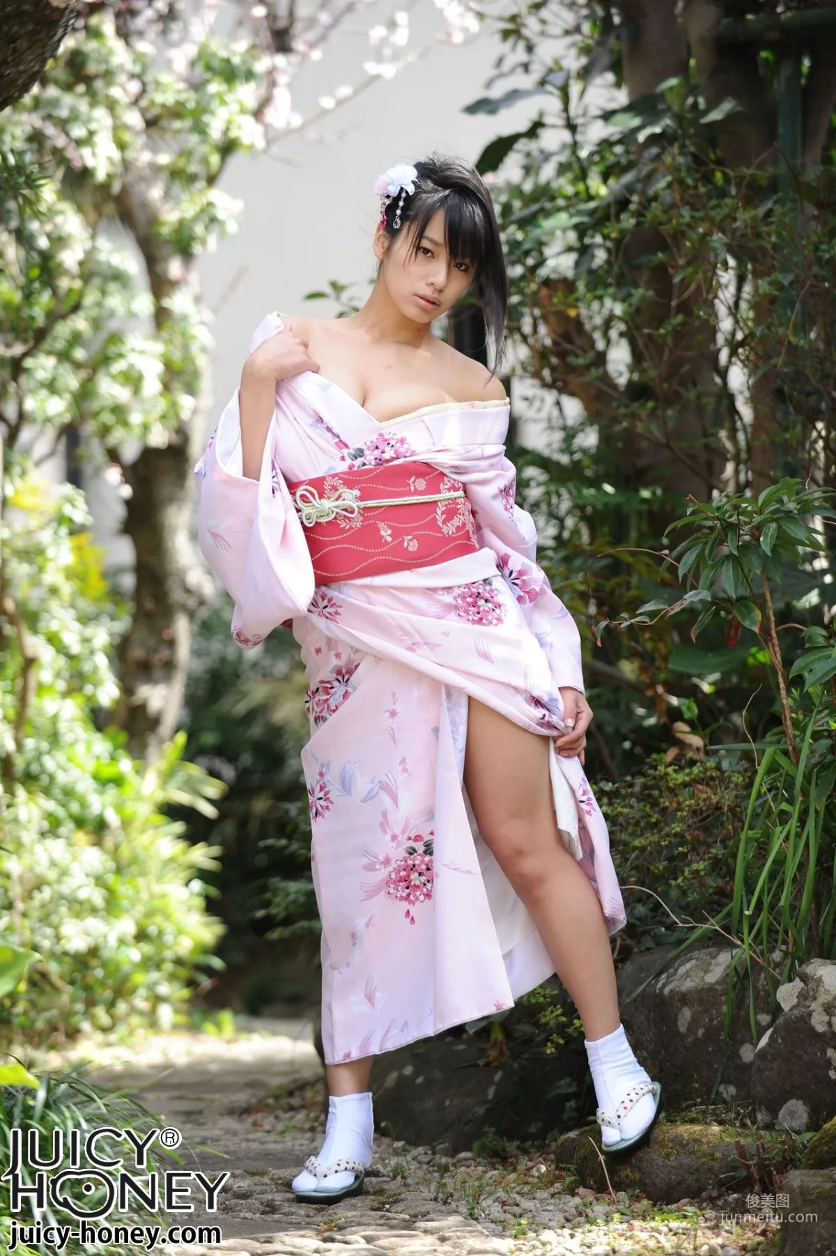 [X-City] KIMONO Japanese Style 025 Hana Haruna Photo Set photo 14