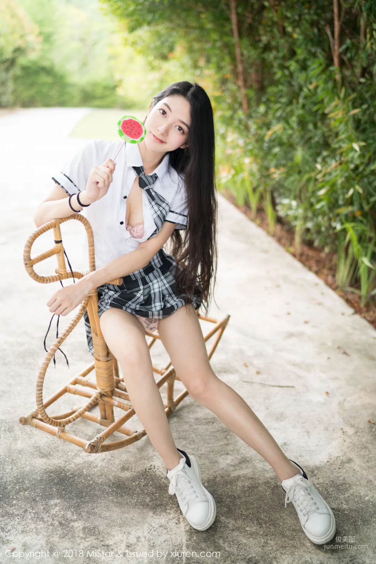 小热巴《单纯美好的时代》 [魅妍社MiStar] Vol.207 写真集37