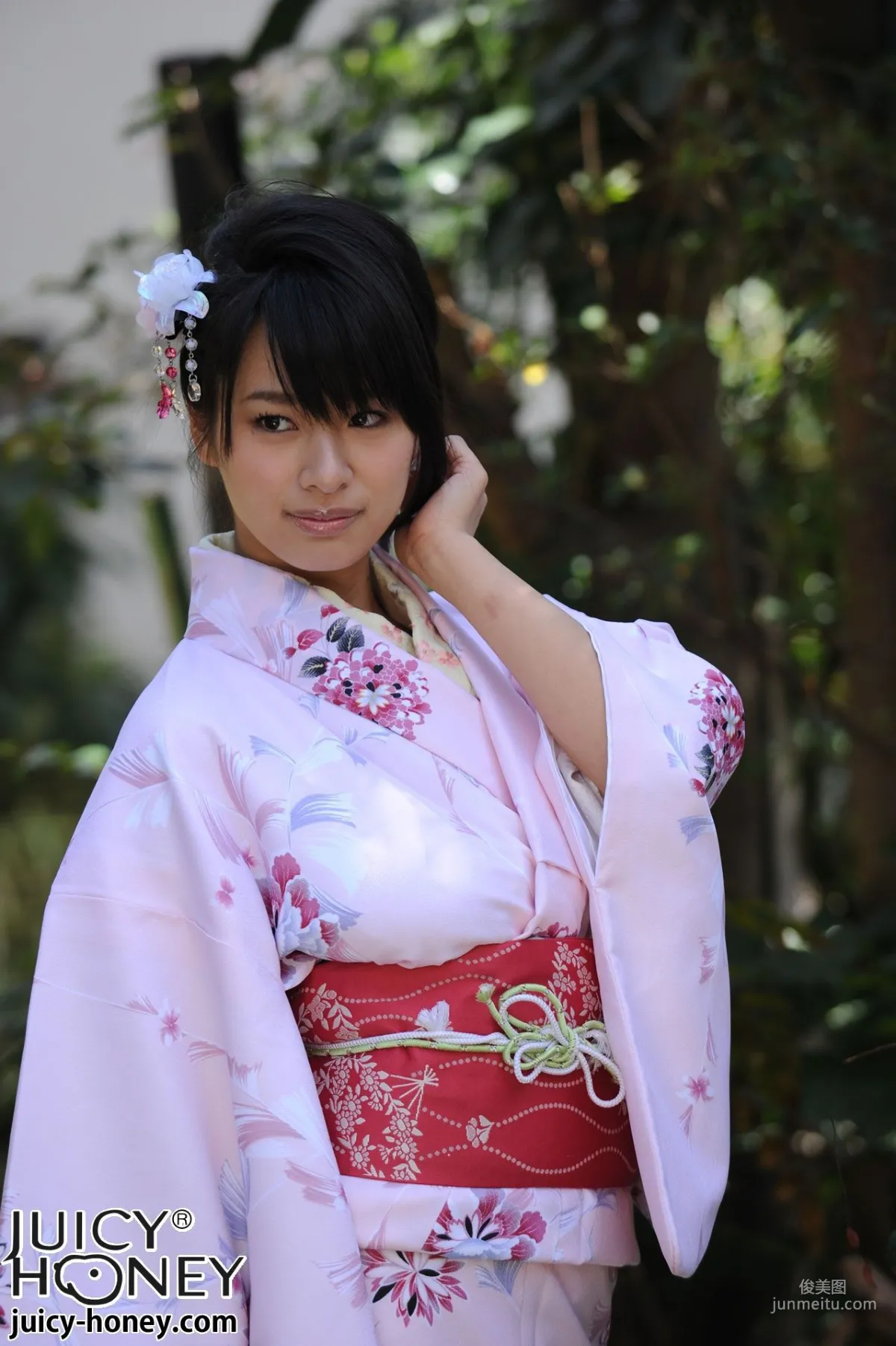 [X-City] KIMONO Japanese Style 025 Hana Haruna Photo Set photo 8
