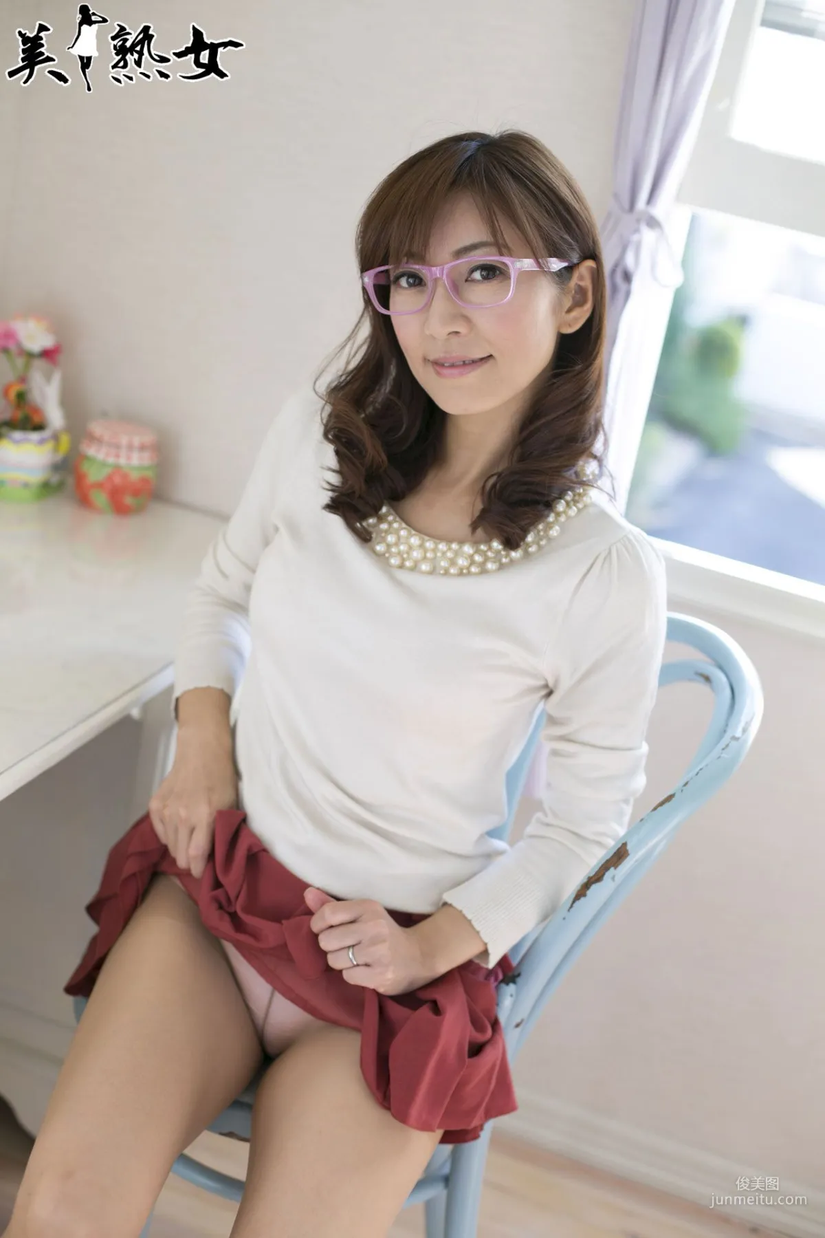 [X-City] [JUKUJO] Popular Mature Woman jkj029 Ryo Hitomi Photo Set photo 3