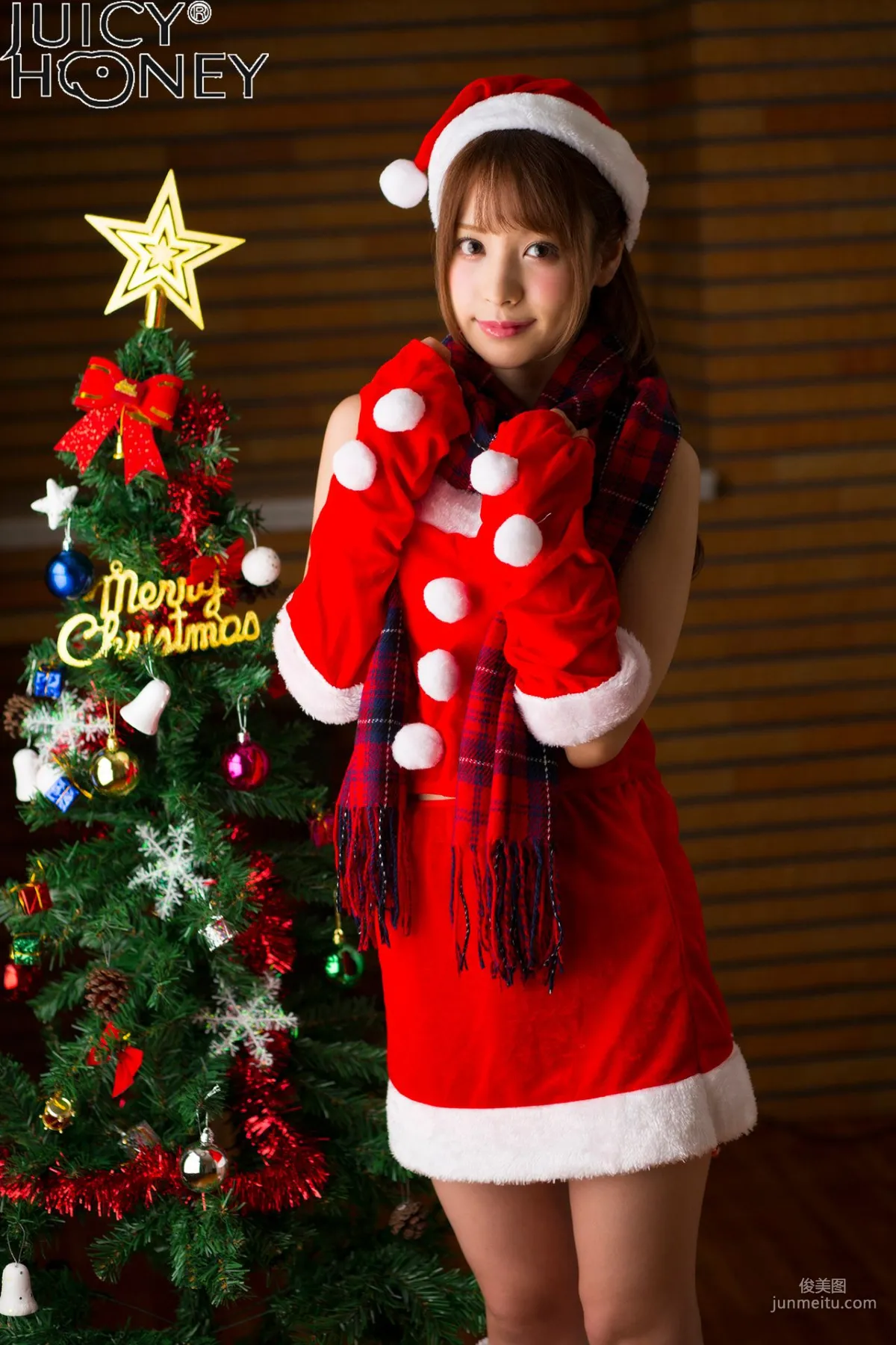 [Juicy Honey] jh206 あやみ旬果&桃乃木かな&戸田真琴《SantaEdition》寫真集 9