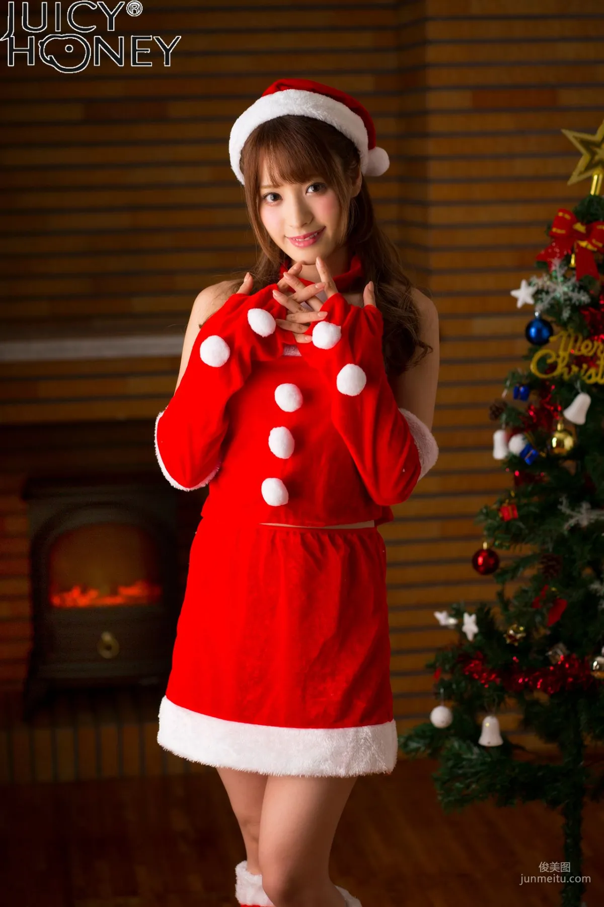 [Juicy Honey] jh206 あやみ旬果&桃乃木かな&戸田真琴《SantaEdition》寫真集 7