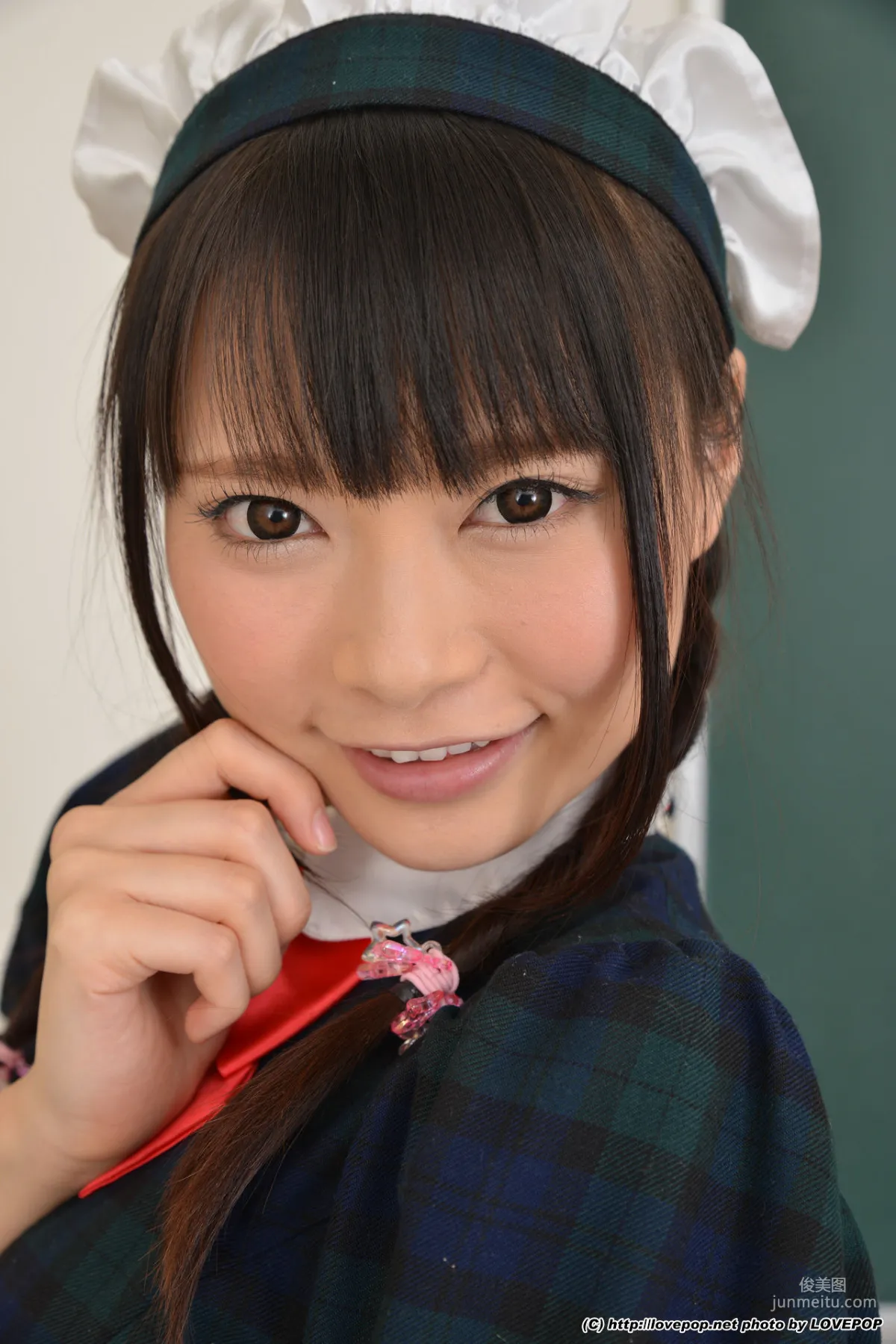[LovePop] Airi Natsume 夏芽爱莉/なつめ愛莉 MAID Set03 写真集9