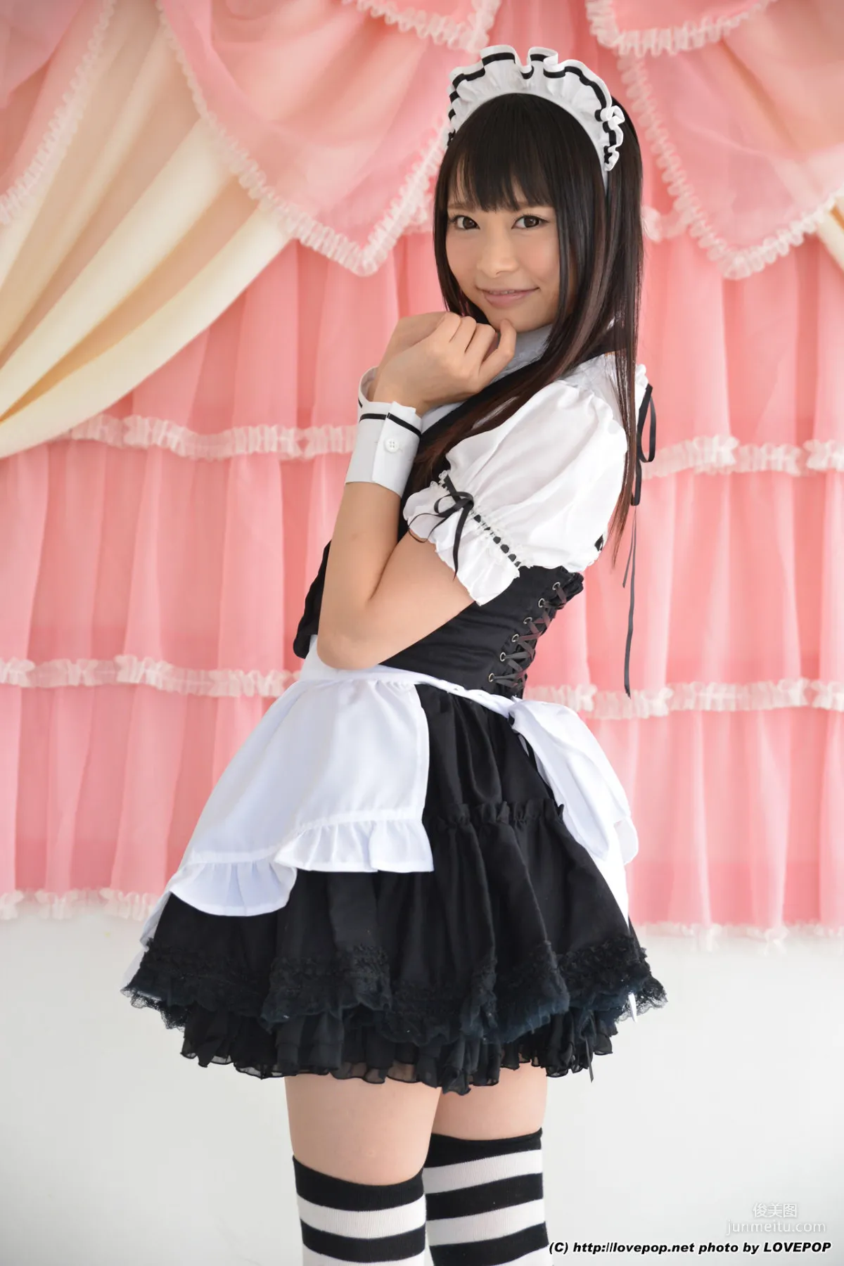 [LovePop] Airi Natsume なつめ愛莉/咲田有菜 MAID Set01 寫真集 9