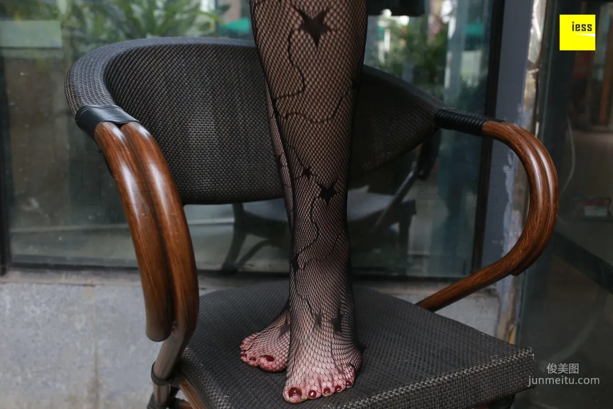 Zi Zi "Star Fishnet Stockings and Ankle Boots" [IESS] Silk Enjoyer 158 Photo Set photo 84