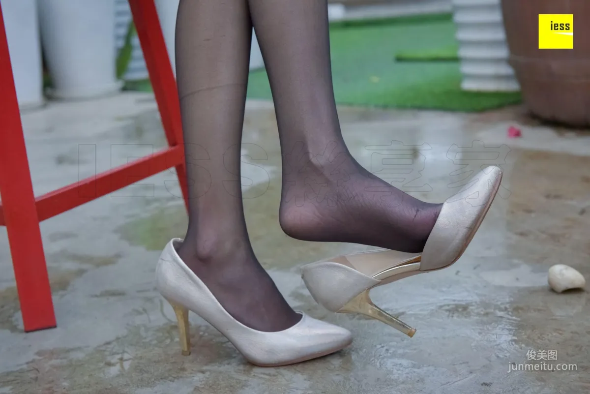 Yong Ying, Black Stockings After the Rain [IESS] Silk Enjoyer 160, Photo Set photo 90