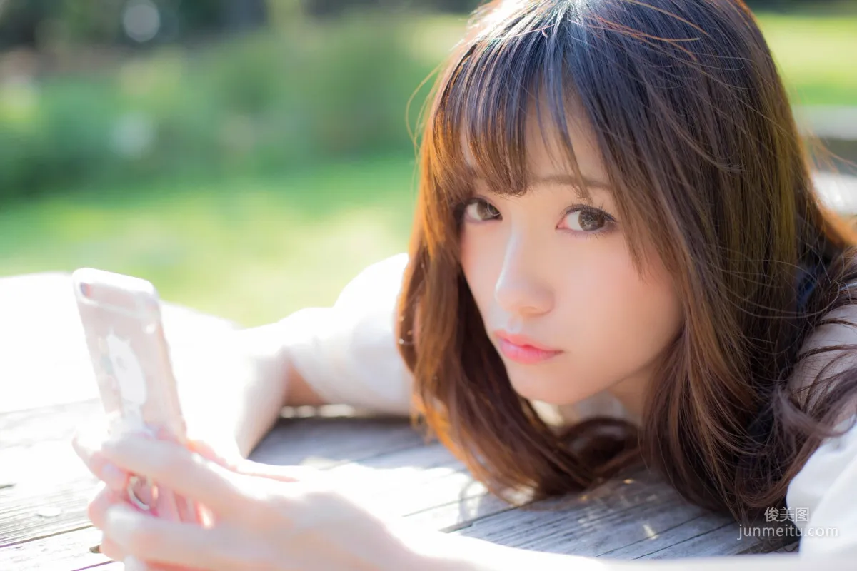 Madoga Mitadera, "Angel in White as Model" [YS Web] Vol.789 Photo Set photo 9