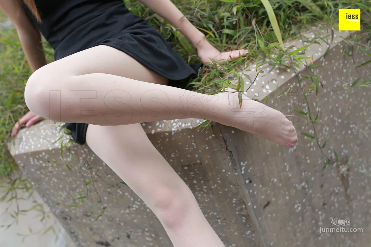 Jing Jing, Slip Dress and Flesh-Colored Stockings [IESS] Silk Enjoyer 164 Photo Set photo 95