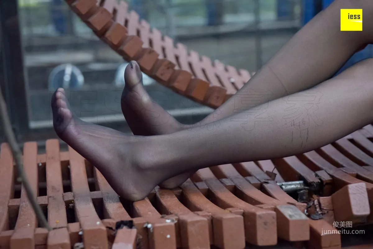 Yong Ying, Black Stockings After the Rain [IESS] Silk Enjoyer 160, Photo Set photo 60