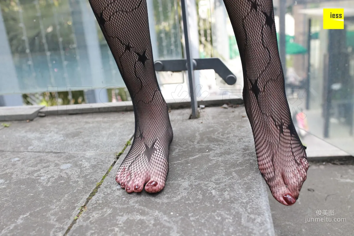 Zi Zi "Star Fishnet Stockings and Ankle Boots" [IESS] Silk Enjoyer 158 Photo Set photo 58