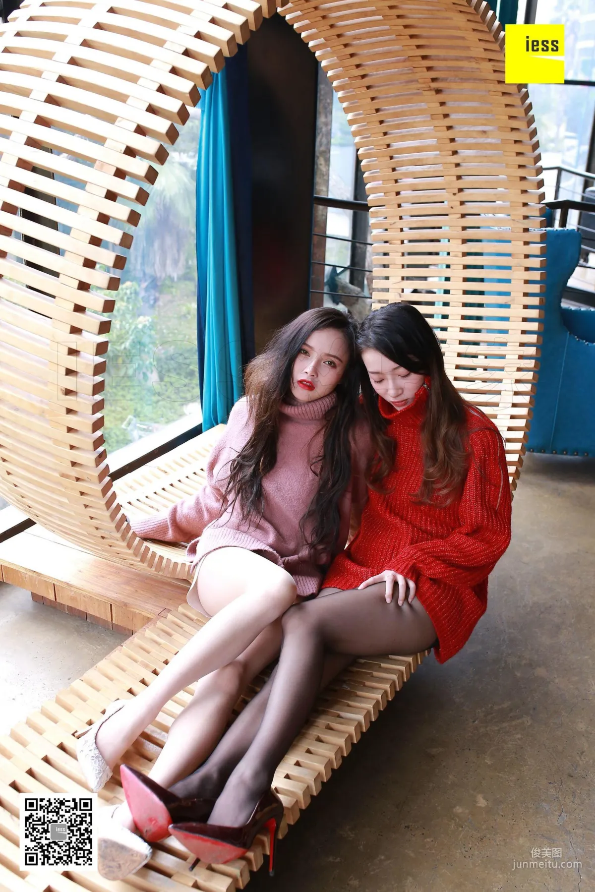 Qiuqiu & Xiao Yu "Two-Person Waltz" [IESS] Silk Enjoyer [Devil Wednesday] Special Issue 08 Photo Set photo 80