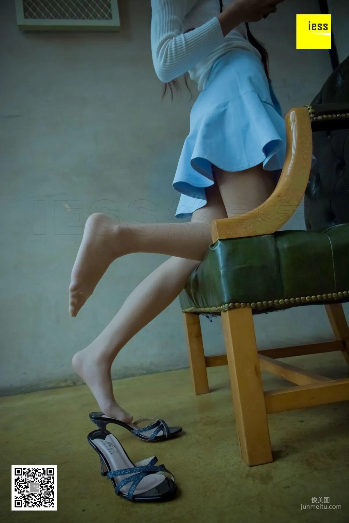 Mu Mu, Alluring Charm Meat-Color Stockings and Sandals [IESS] Silk Enjoyer 166 Photo Set photo 98