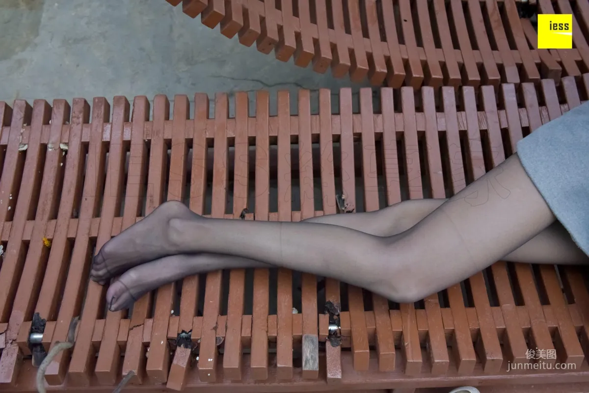 Yong Ying, Black Stockings After the Rain [IESS] Silk Enjoyer 160, Photo Set photo 73