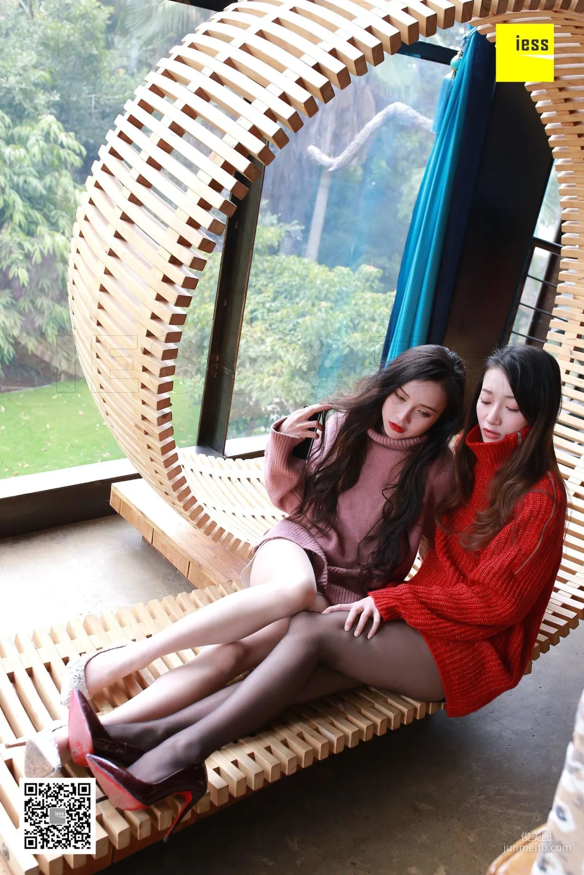 Qiuqiu & Xiao Yu "Two-Person Waltz" [IESS] Silk Enjoyer [Devil Wednesday] Special Issue 08 Photo Set photo 81