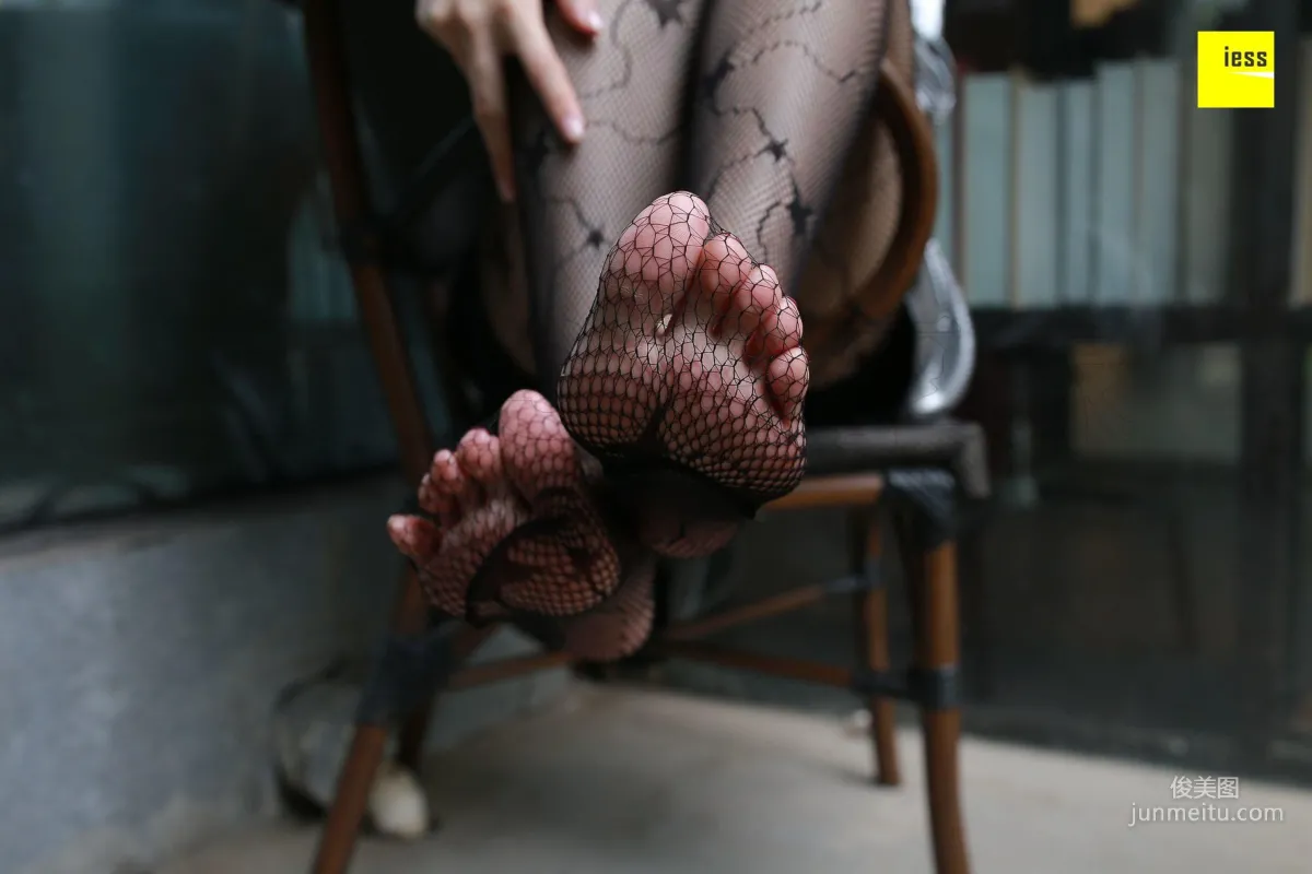 Zi Zi "Star Fishnet Stockings and Ankle Boots" [IESS] Silk Enjoyer 158 Photo Set photo 98