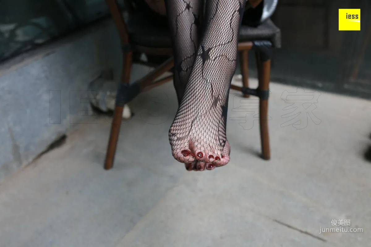 Zi Zi "Star Fishnet Stockings and Ankle Boots" [IESS] Silk Enjoyer 158 Photo Set photo 95