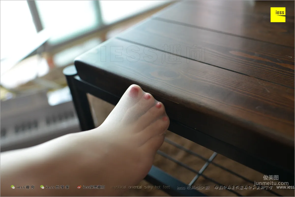 Mature Woman Fangfang, Beautiful Feet Mature Woman's Longing [IESS] Silk Feet Bento 201 Photo Set photo 8