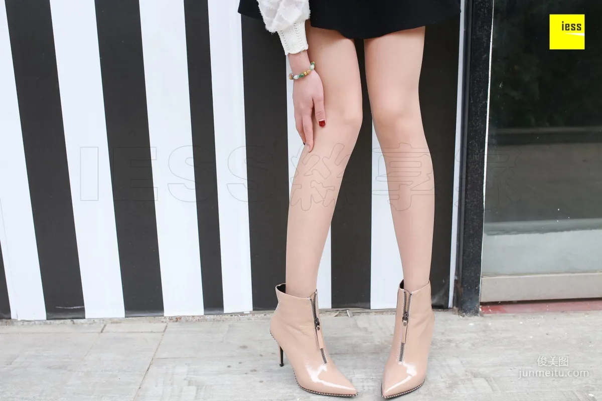 Qi Qi, Nude Patent Leather Ankle Boots [IESS] Silk Enjoyer 162 Photo Set photo 71