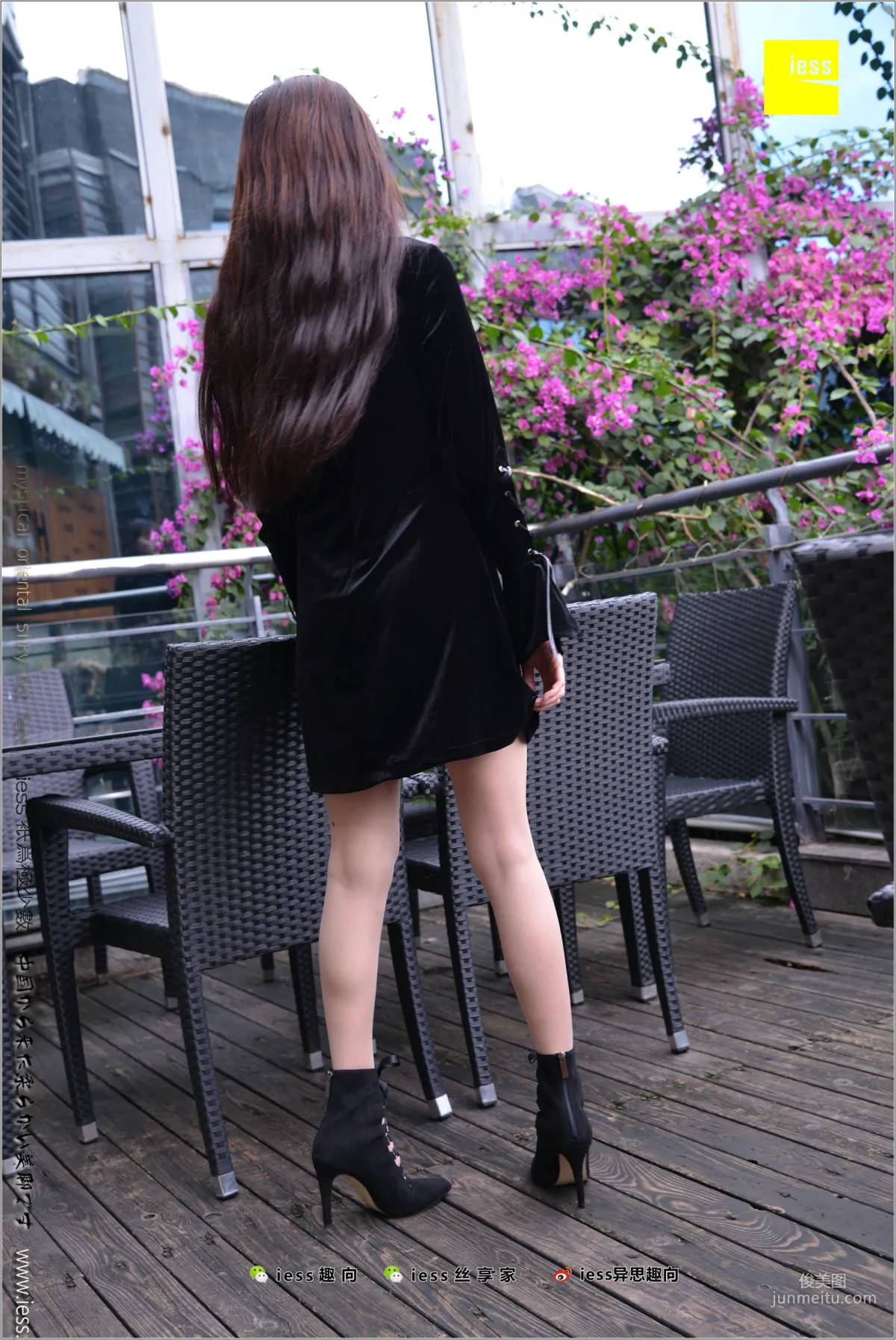 Xiao Xiao, Looks Are Justice [IESS] Silk Stockings Bento 199 Photo Set photo 40