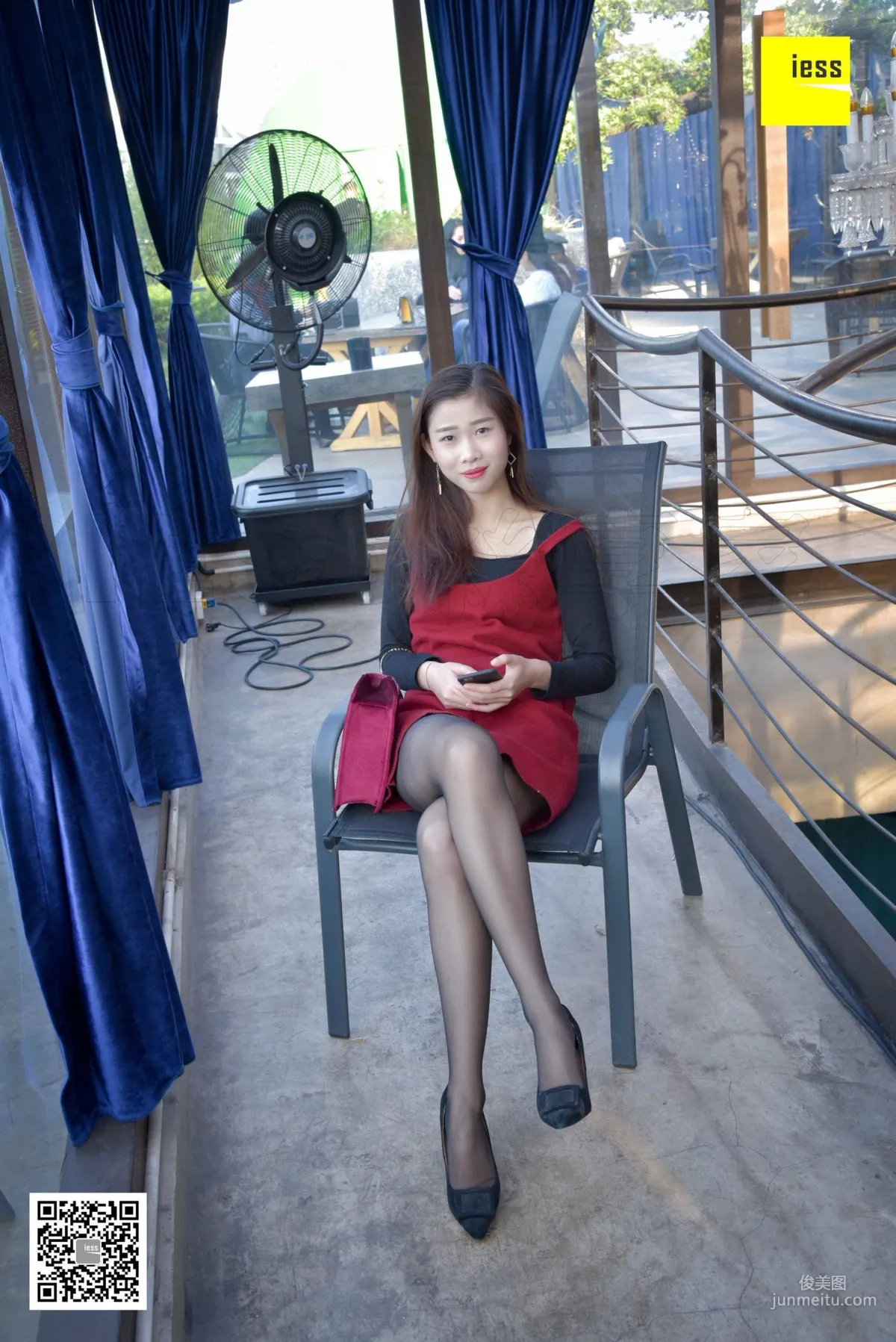 Lai Lai, Sexy Black Stockings Dress [IESS] Silk Enjoyer 174 Photo Set photo 48